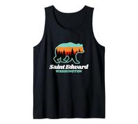 Orso Estivo da Pesca di Saint Edward Washington Canotta