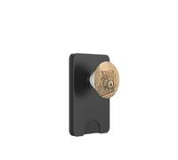 Orso, faccia, fauna selvatica, disegno, illustrazione, triste, espressione panda PopSockets PopWallet per MagSafe