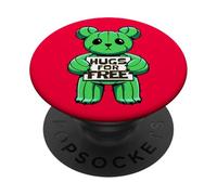 Orso figura cactus PopSockets PopGrip Adesivo