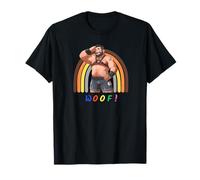 Orso gay da uomo Woof Bear Daddy carino orso orgoglio mese Maglietta