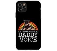 Orso gay non farmi usare papà voce arcobaleno orgoglio LGBT Uomini Custodia per iPhone 11 Pro Max