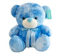 Orso Giocattolo - Orso Imbottito | Soft Cuddly Toy | Giocattoli Morbidi Orsi Colorati | Giocattoli Colorati | Animali Seduti Coccolosi | Animali Peluche Con Espressione Divertente Per Sala Da Studio,