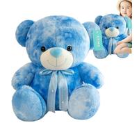 Orso Giocattolo - Orso Imbottito | Soft Cuddly Toy | Giocattoli Morbidi Orsi Colorati | Giocattoli Colorati | Animali Seduti Coccolosi | Animali Peluche Con Espressione Divertente Per Sala Da Studio,