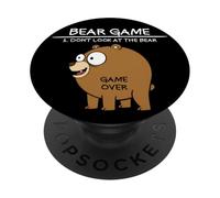 Orso Gioco Non Guardare L'Orso Divertente Orso PopSockets PopGrip Adesivo