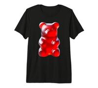 Orso gommoso Rosso Maglietta Premium