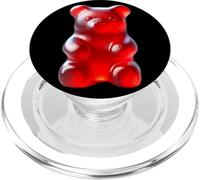 Orso gommoso rosso PopSockets PopGrip per MagSafe