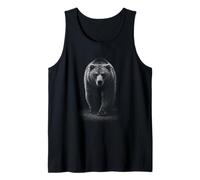 Orso Grizzly Che Cammina avanti nel Buio Canotta