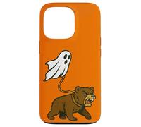 Orso Grizzly che cammina con fantasma volante - animale dello zoo divertente carino Custodia per iPhone 13 Pro