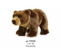 ORSO GRIZZLY MEDIO PELUCHE LELLY L 30 SERIE NATIONAL GEOGRAPHIC