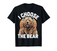 Orso I Choose The Bear Maglietta