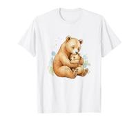 Orso Mama Baby Madre Bambino Mamma Amore Maglietta