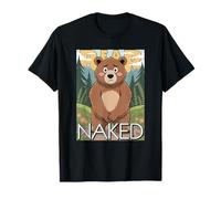 Orso Nudo nel Bosco Maglietta