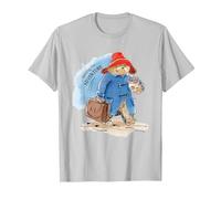 Orso Paddington in Cerca di Avventura Maglietta, Uomo, Argento, S