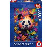Orso panda nella foresta arcobaleno (1000 pezzi) 1 St