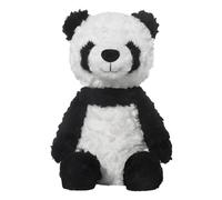 Orso panda ripieno, peluche panda | Peluche con bambola di morbido cartone animato,Adorabile compagno di peluche, avvolgente e confortevole per compleanno, Pasqua, festa dei bambini