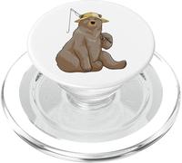 Orso Pescatore Canna da pesca Pesca PopSockets PopGrip per MagSafe