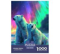 Orso polare 1000 Pezzi Animazione Puzzle Classico IntRattotenimento Creativo Esclusiva Amazon Regalo Per Adulti E Bambini Da 14 Anni E Più 70x50cm/1000pcs