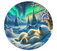 Orso polare 1000 Pezzi Orso polare Puzzle Adulti IntRattotenimento Creativo Esclusiva Amazon Regalo Per Adulti E Bambini Da 14 Anni E Più 1000pcs (67.5x67.5cm)