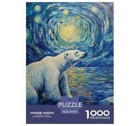 Orso polare 1000 Tessere Animazione Puzzle Adulti Multicolore Festa Aziendale Regalo Per Adulti E Bambini Da 14 Anni E Più 70x50cm/1000pcs