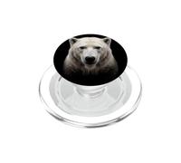 Orso polare con volto artico selvatico natura animale orso PopSockets PopGrip per MagSafe
