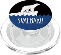 Orso polare delle Svalbard - Longyearbyen Spitsbergen Norway Bears PopSockets PopGrip per MagSafe
