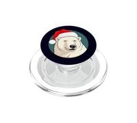 Orso polare Natale PopSockets PopGrip per MagSafe