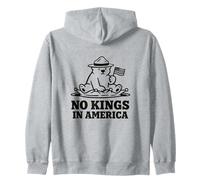 Orso Polare Nessun re in America Felpa con Cappuccio