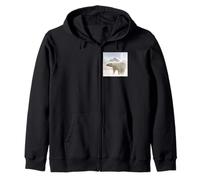 Orso Polare Orso Polare Artico Orso Polo Nord Awesome Felpa con Cappuccio