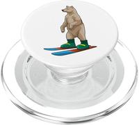 Orso Sciatore Sci Sport invernali PopSockets PopGrip per MagSafe