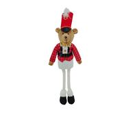 Orso Soldato Natalizio Decorativo H67 natalizio decorazione albero di natale new