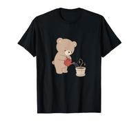 Orso Triste con annaffiatoio, Motivo Natura Maglietta
