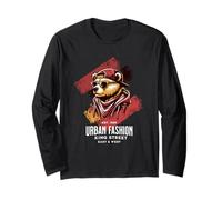 Orso, Urbano, Moda, Illustrazione Maglia a Manica