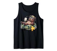 Orso Vacanza Boba Perla tè al Latte Orsi Canotta