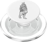Orso Vichingo Mitologia Norrena Arte Fantasia PopSockets PopGrip per MagSafe