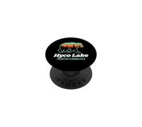 Orso vintage retrò Hyco Lake North Carolina PopSockets PopGrip Adesivo