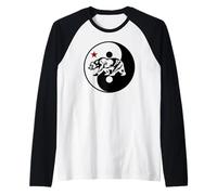 Orso Yin Yang Cal Maglia con Maniche Raglan