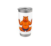 Orso Yogi Bicchiere termico in acciaio inox doppia parete