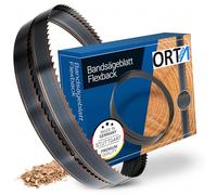 ORTA Flexback - Set di 3 lame per sega a nastro, 2240 x 16 x 0,65 mm, 4 ZpZ, per legno morbido e duro, plastica e metalli ne-metallici