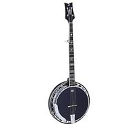Ortega Banjo Raven Series 5-String Inclusive Custodia - BK - Nero (OBJ650-SBK)