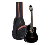 Ortega Classical Guitar Family Series Pro 4/4 Inclusive Custodia - BK - Nero (RCE141BK)