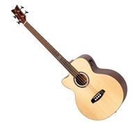 Ortega Deep Series 5 Acoustic Bass 4 String Lefty (D538-4-L)