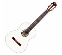 Ortega Guitars Chitarra Concerto Bianca Misura Standard Manico Stretto - Serie Family - include Gig Bag - mogano/top in abete (R121SNWH)