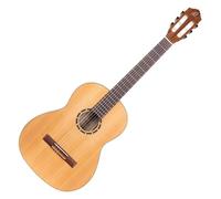 Ortega Guitars Chitarra Concerto Slim Neck Full Size - Serie Family - include Gig Bag - Top in mogano/cedro (R122SN)