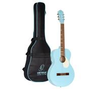 Ortega Guitars Chitarra Full Size - Gaucho Series - Corpo parlor - include Gigbag - Legno di Agathis / blue (RGA-SKY)