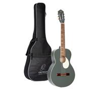 Ortega Guitars Chitarra Full Size - Gaucho Series - Corpo parlor - include Gigbag - Legno di Agathis / grey (RGA-PLT)