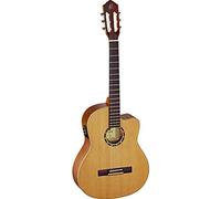 Ortega Guitars Classical Guitar Family Series Pro 4/4 Inclusive Custodia Manico Sottile - NT - Natural Cedar (RCE131SN)