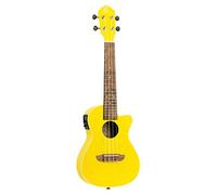 Ortega RUSUN-CE Ukulele elettrificato cutaway da concerto serie EARTH Sun Yellow