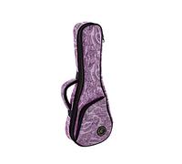 Ortega Guitars Gigbag Custodia per Ukulele Soprano, Effetto Denim, Colore Viola
