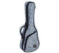 Ortega Guitars Gigbag Ukulele da Concerto in Denim, Colore Blu