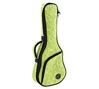 Ortega Guitars Gigbag Ukulele da Concerto in Denim, Colore Verde
